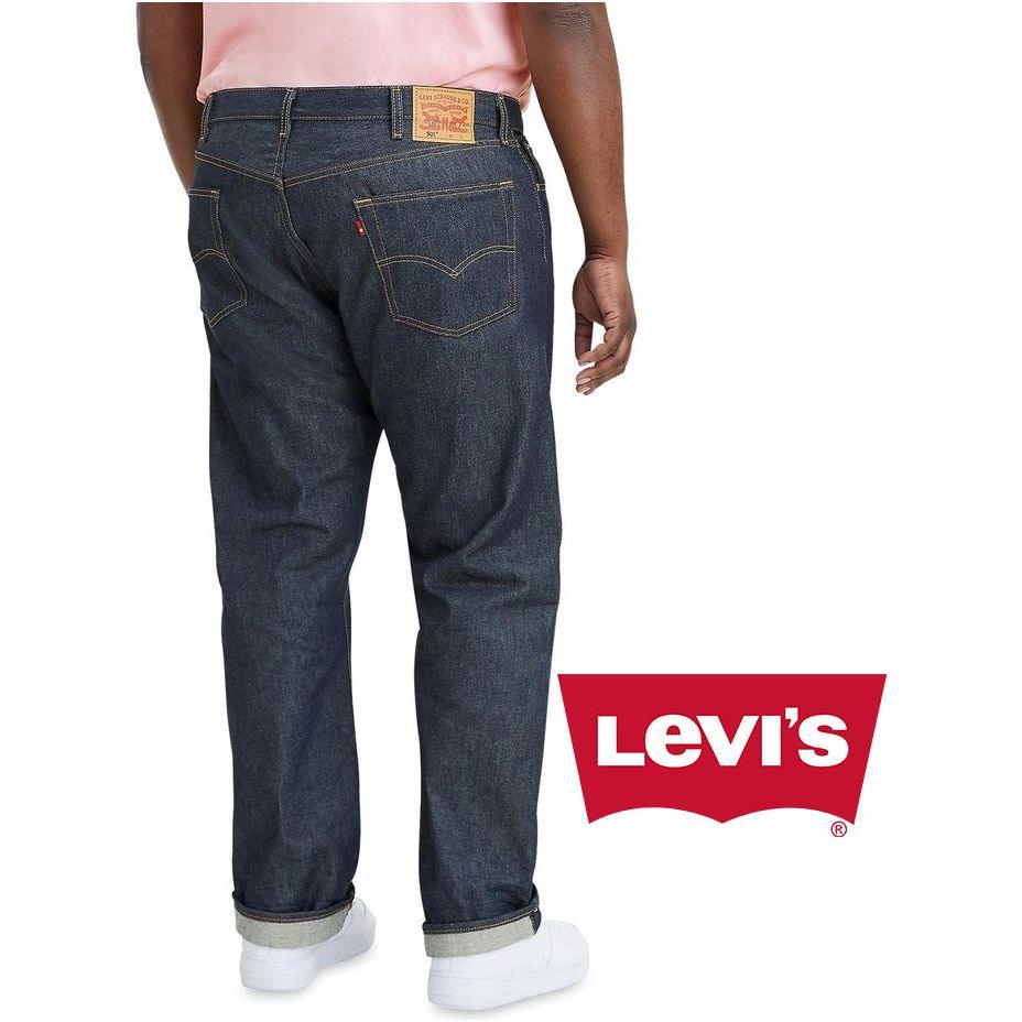 NWT - Levis 501 Original Stretch Button Fly Jeans B&T - Size 48/32 - Jean Pool