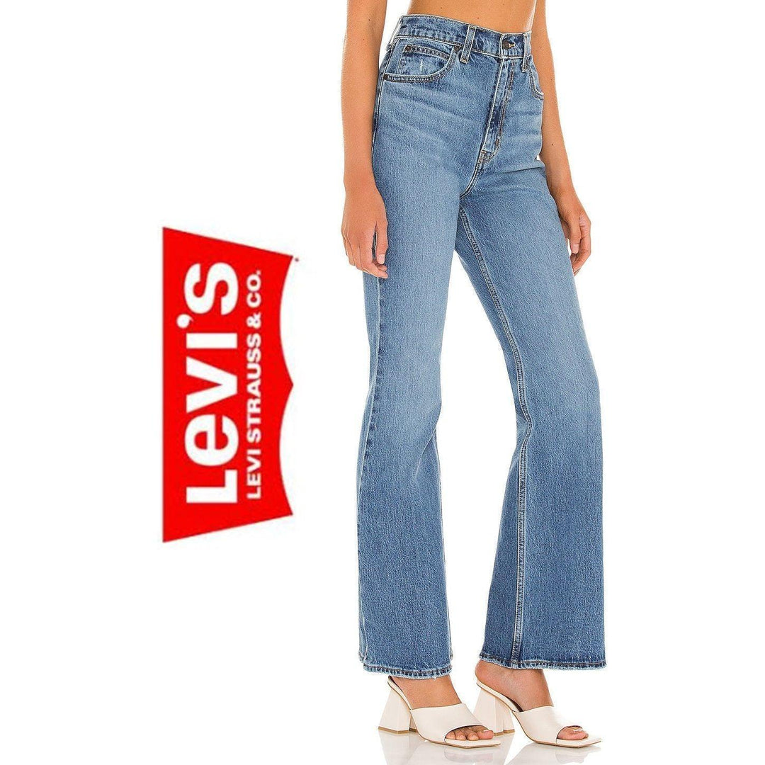 NWT - Levis 70s High Flare Jeans -Size 27 or 9AU - Jean Pool