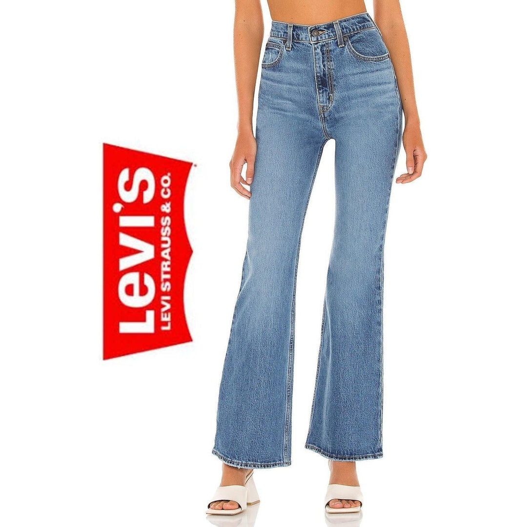 NWT - Levis 70s High Flare Jeans -Size 32 or 14AU - Jean Pool