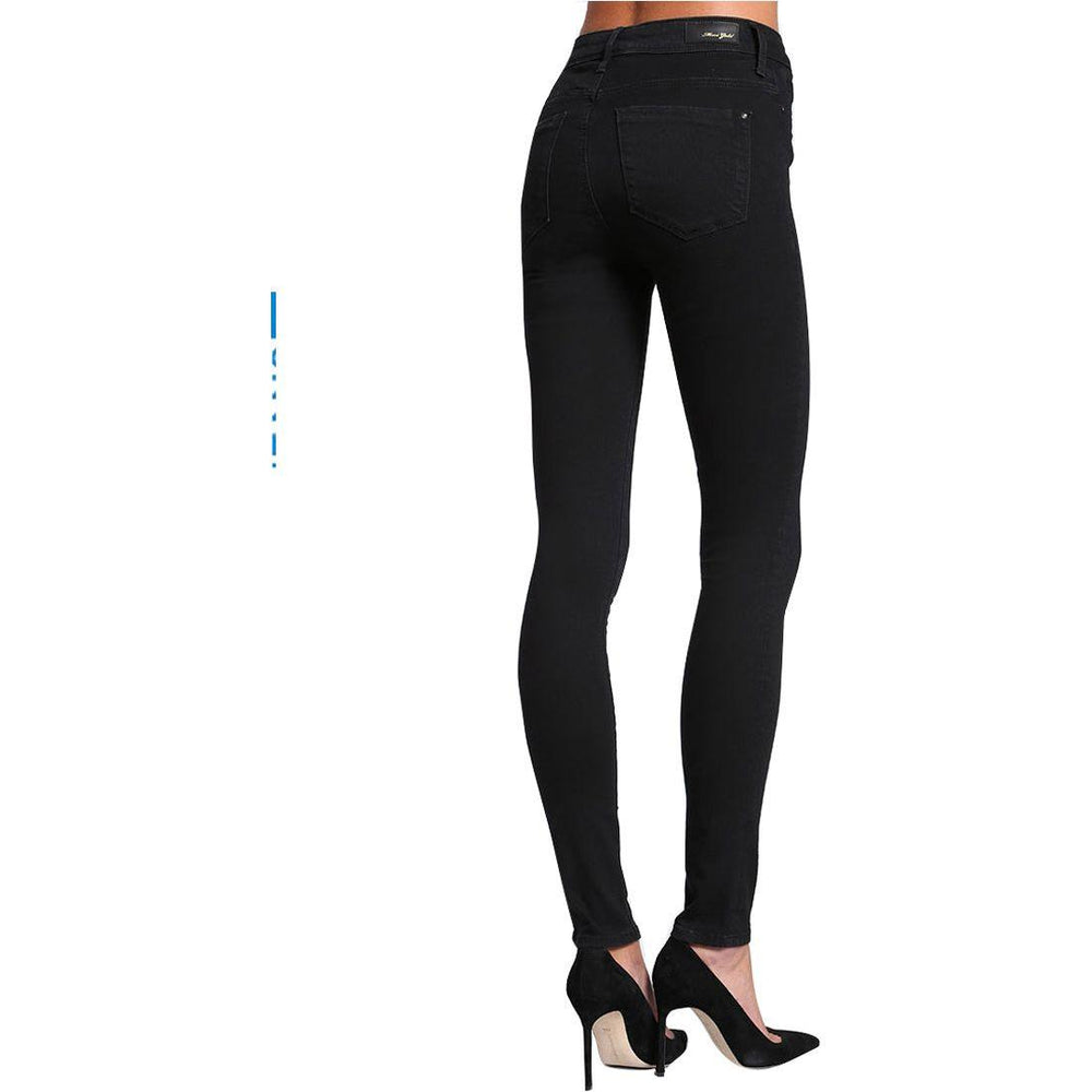 NWT - Mavi 'Alissa' Ladies High Rise Super Skinny Black Jeans -Size 26 - Jean Pool