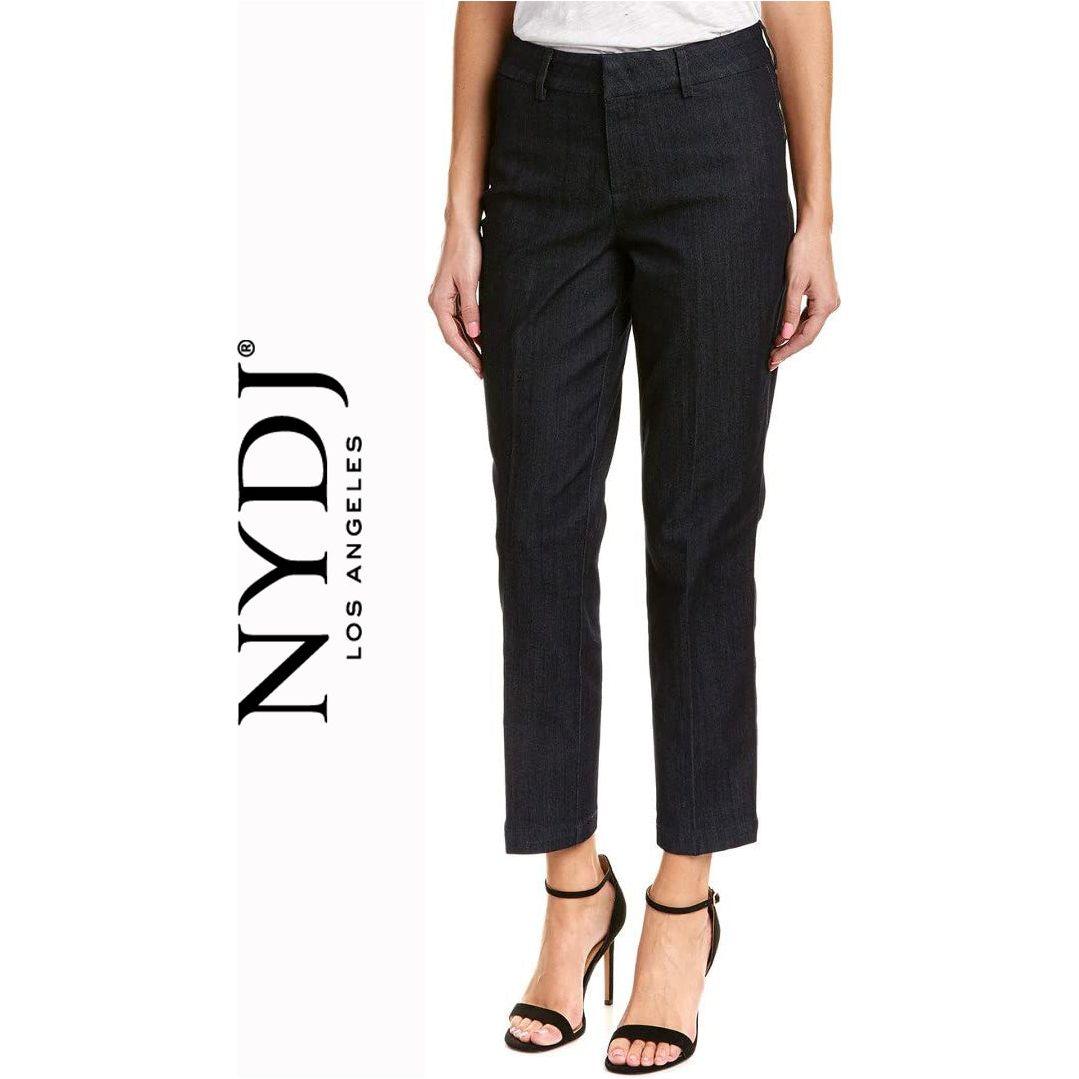 NWT - NYDJ Ankle Trouser in Coleman Wash Jeans RRP $249.00 -Size 10US or 14AU - Jean Pool