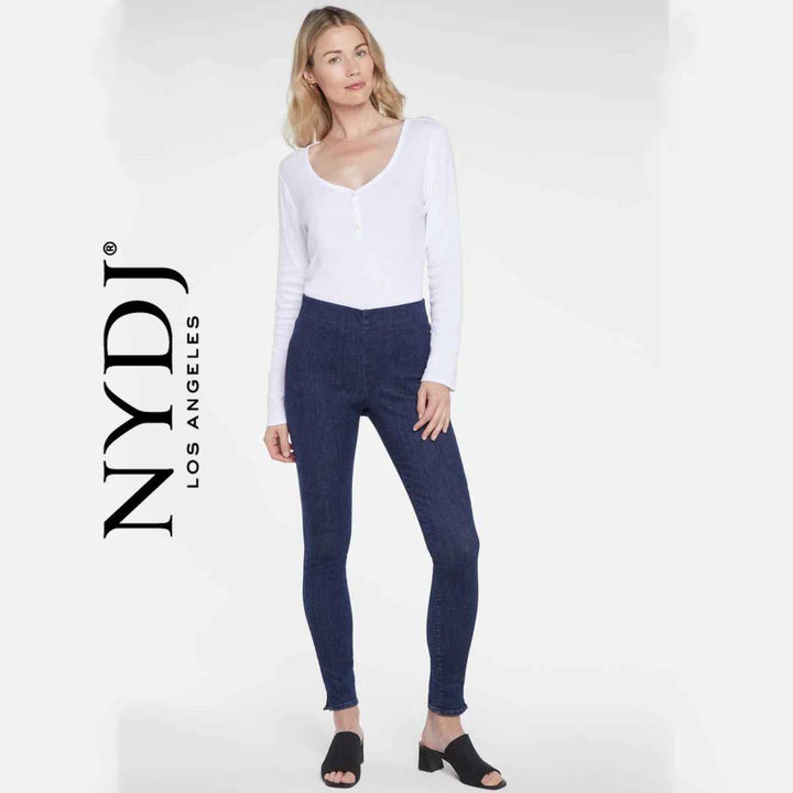 NWT - NYDJ Pull On Super Skinny Jeans RRP $229.95 -Size 0US or 4AU - Jean Pool