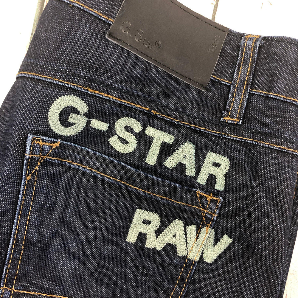 Men's G Star RAW R3301 Low Tapered Jeans - Size 32-Jean Pool