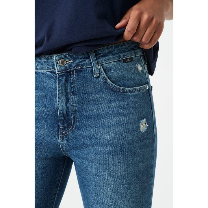 NWT - Mavi Jeans 'Viola' Organic Blue Denim Jeans -Size 27/27 - Jean Pool