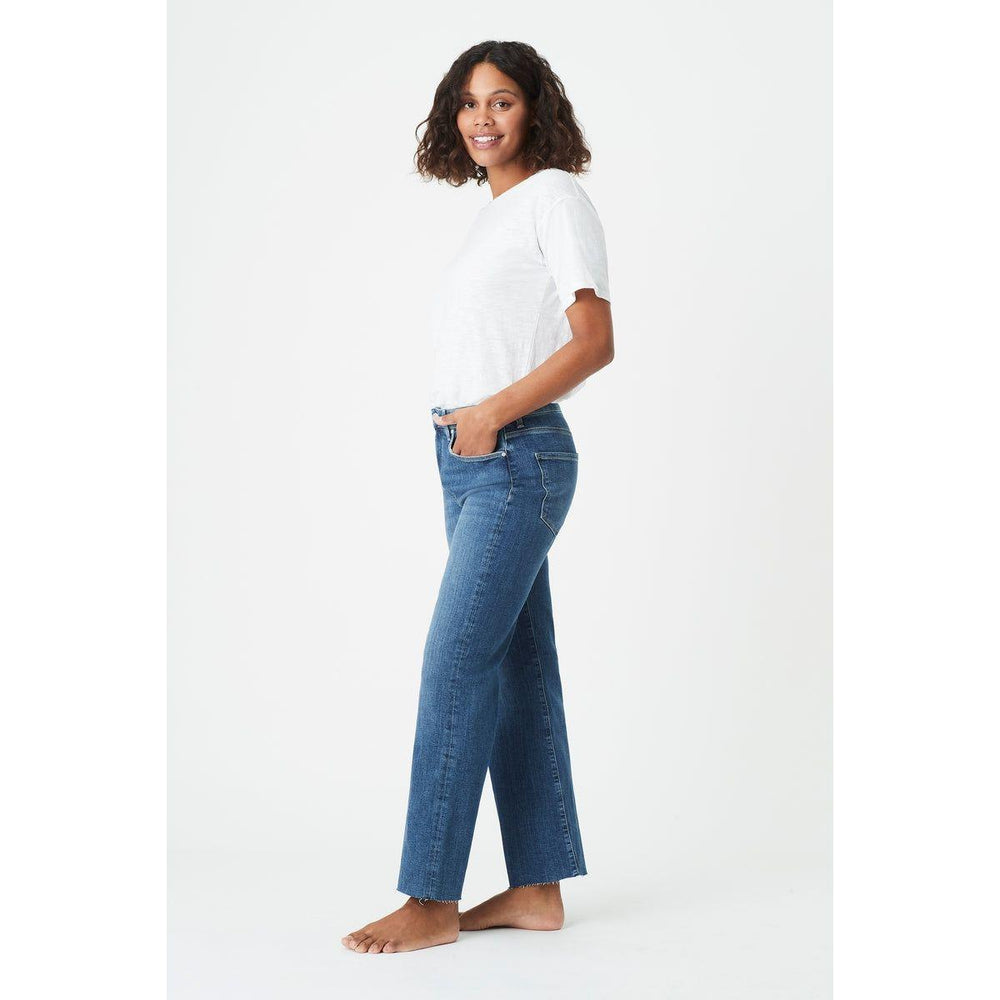 NWT - Mavi Jeans 'Victoria' Organic Blue Wide Leg Jeans -Size 31 - Jean Pool
