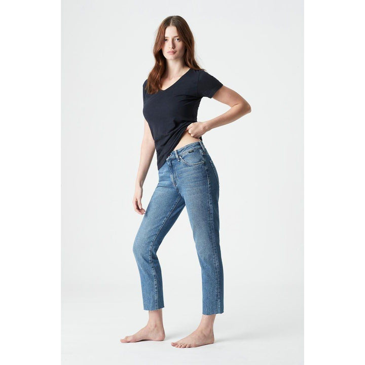 NWT - Mavi Jeans 'Viola' High Slim Straight Denim Jeans -Size 28 - Jean Pool