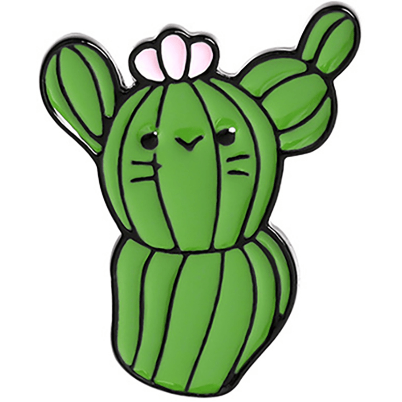 Cactus Girl - Enamel Pin - Jean Pool