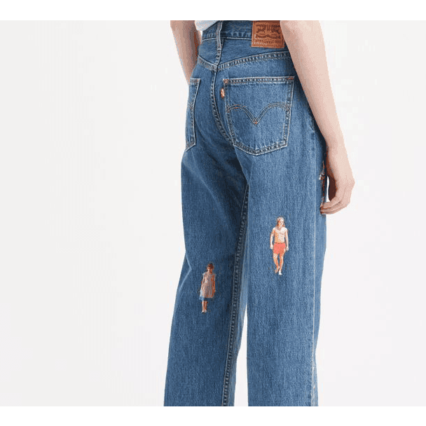 NWT Levis x Stranger Things Ladies Dad Jeans Size 28 Jean Pool