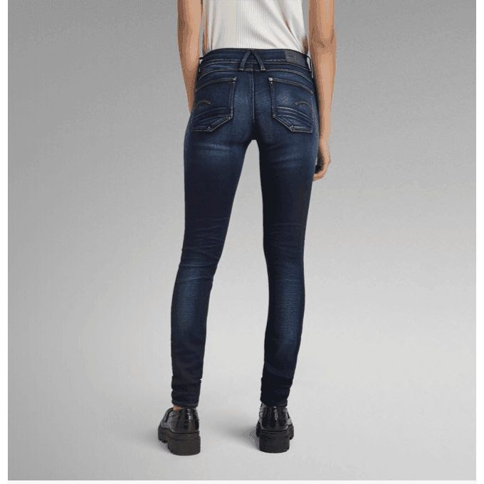 NWT - G Star RAW Womens 'Lynn Mid Skinny' Jeans -Size 25/30 - Jean Pool