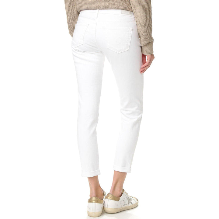 NWT- Adriano Goldschmied 'The Stilt Roll Up' White Jeans RRP $299- Size 31 - Jean Pool