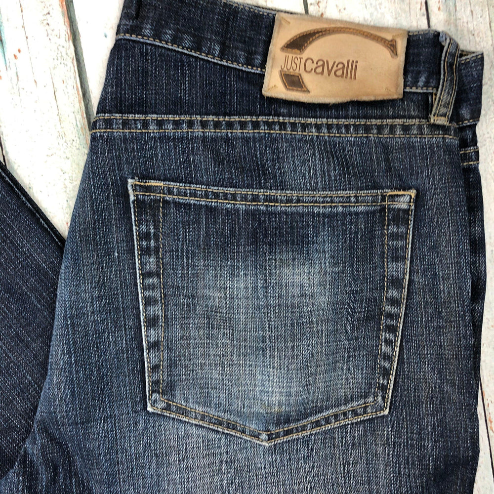 Just Cavalli Italian Classic Fit Jeans - Size 36-Jean Pool