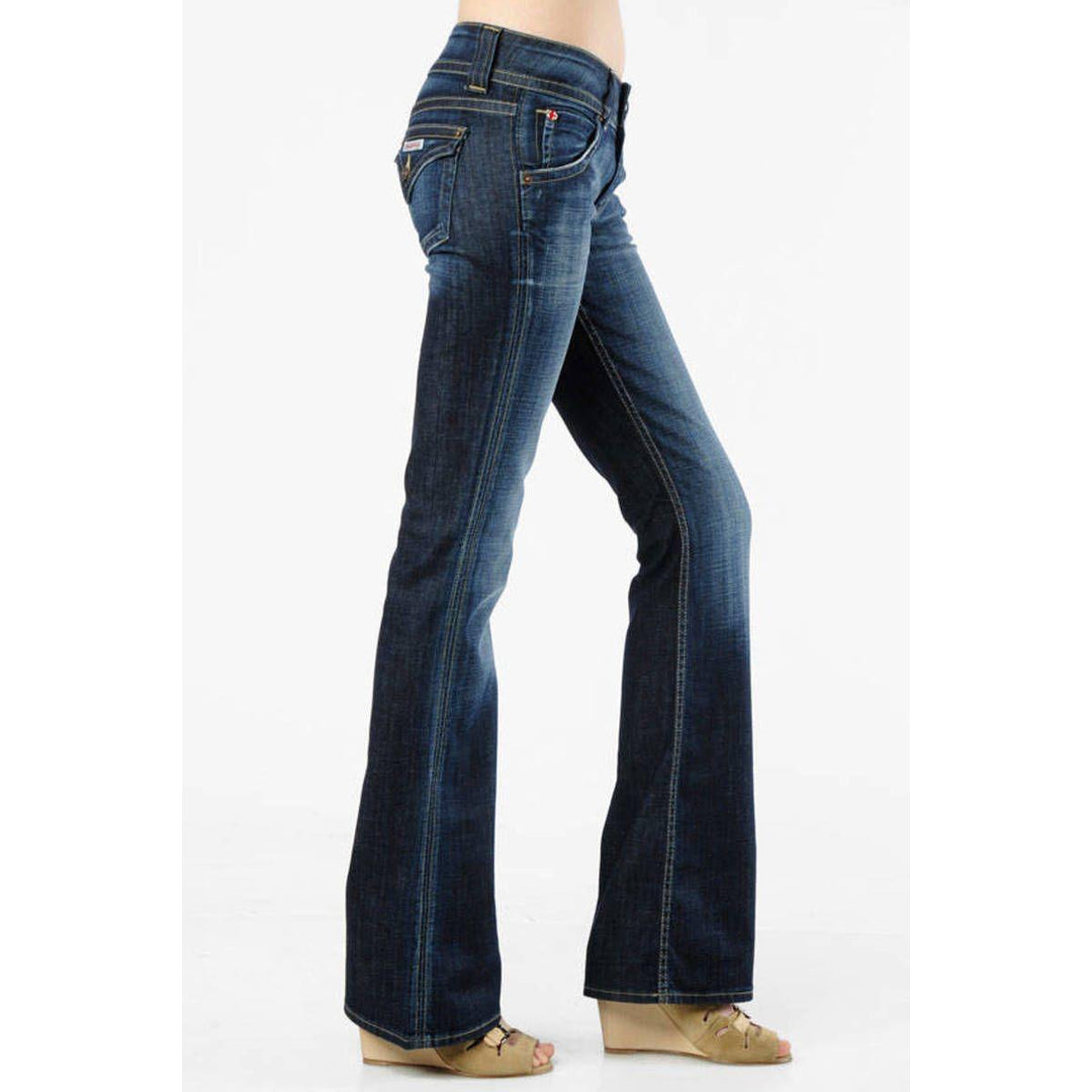 NWT - Hudson USA Signature Low Rise Bootcut Flap Pocket Jeans in Elm Wash - Size 26 - Jean Pool