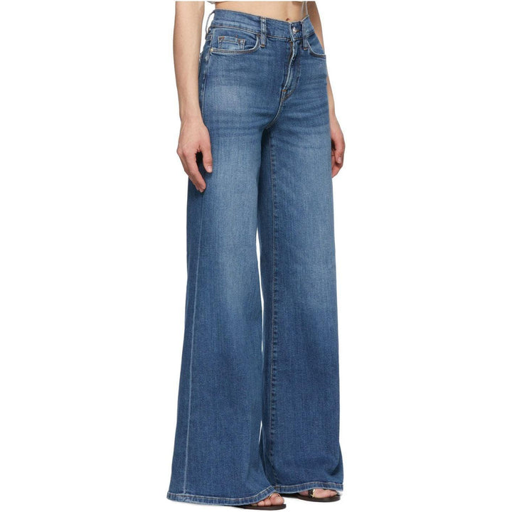 NWT- Frame Denim 'Le Palazzo' Stretch Jeans RRP $455 -Size 25 - Jean Pool