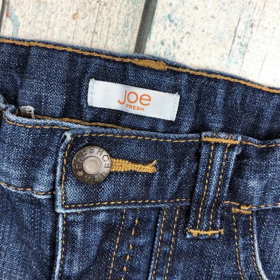 Joe Fresh Toddler Denim Shorts- Size 2-Jean Pool