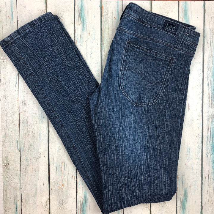 Vintage Aussie Made Lee 'Crinkle Stretchies' 80's Jeans- Size 13-Jean Pool
