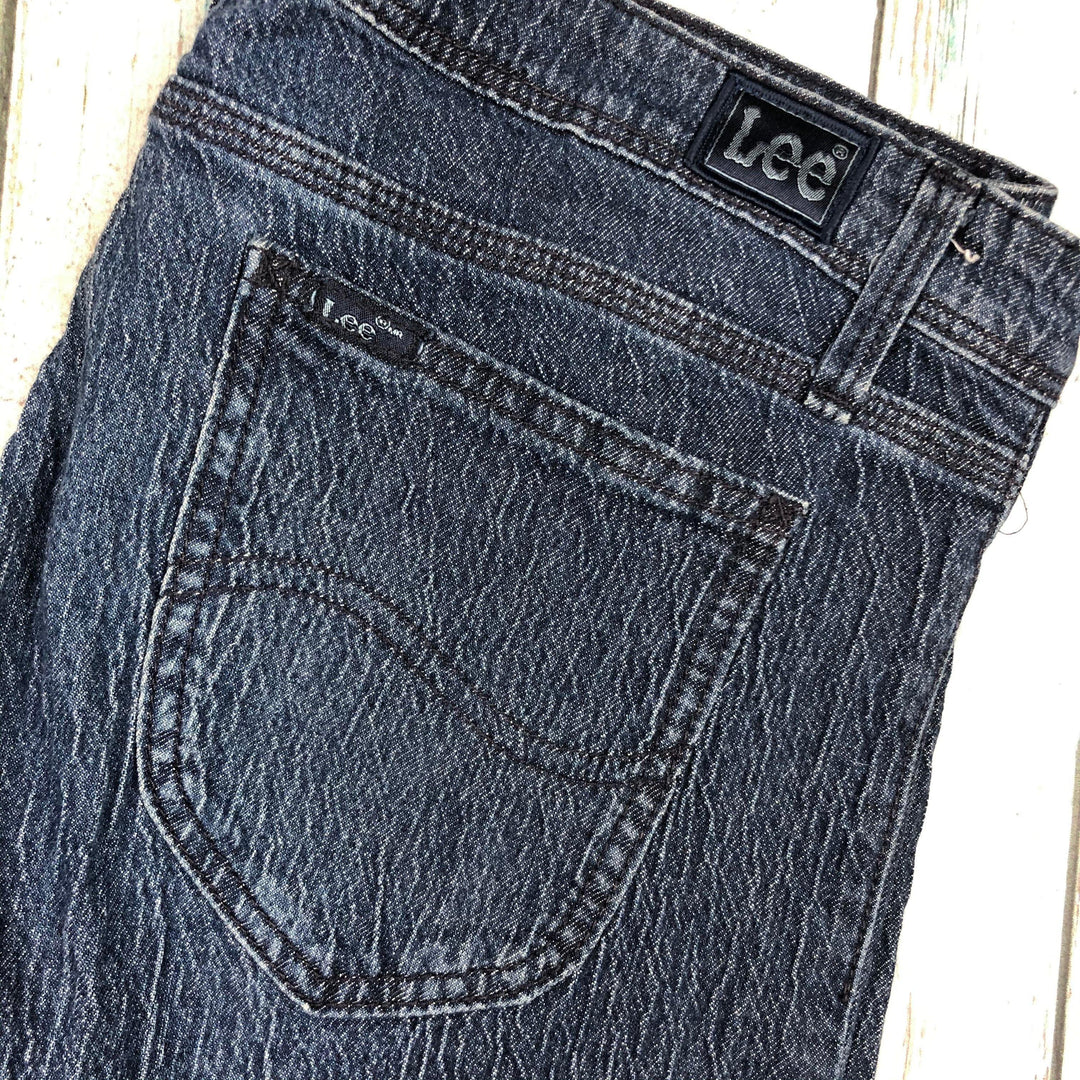 Vintage Aussie Made Lee 'Crinkle Stretchies' 80's Jeans- Size 13-Jean Pool