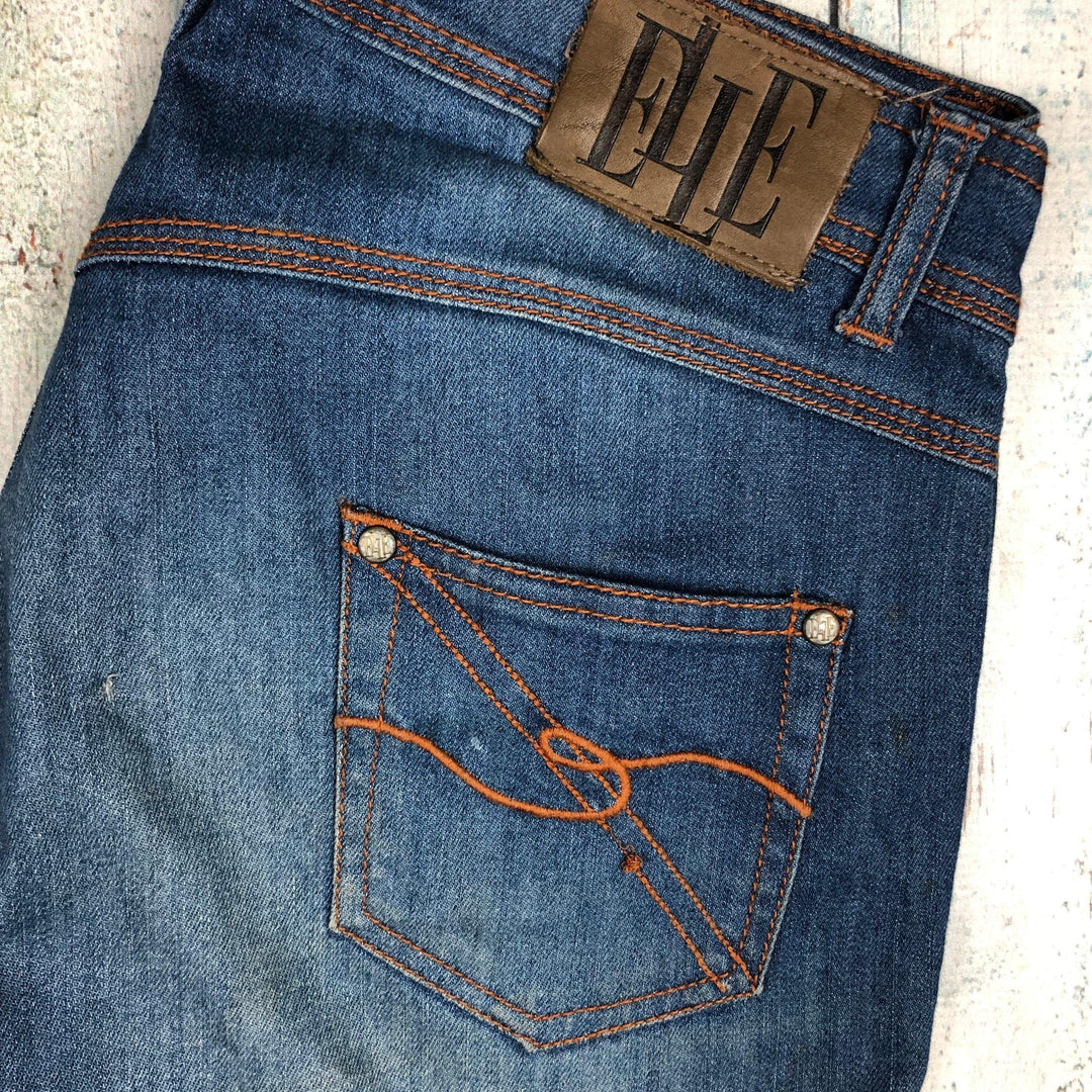 Elle Paris - Mid Rise Stretch Skinny Jeans Size- 27-Elle-Jean Pool