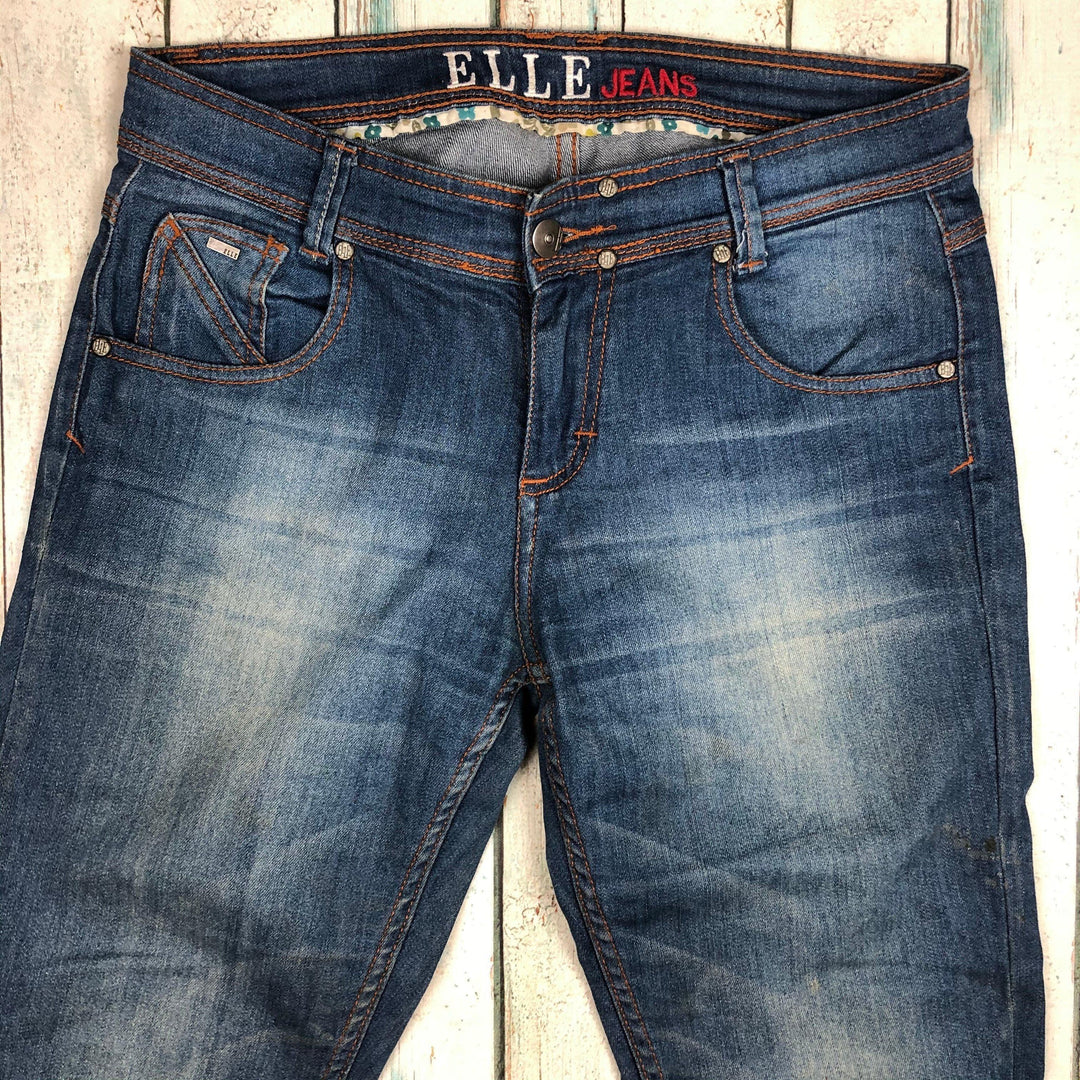 Elle Paris - Mid Rise Stretch Skinny Jeans Size- 27-Elle-Jean Pool