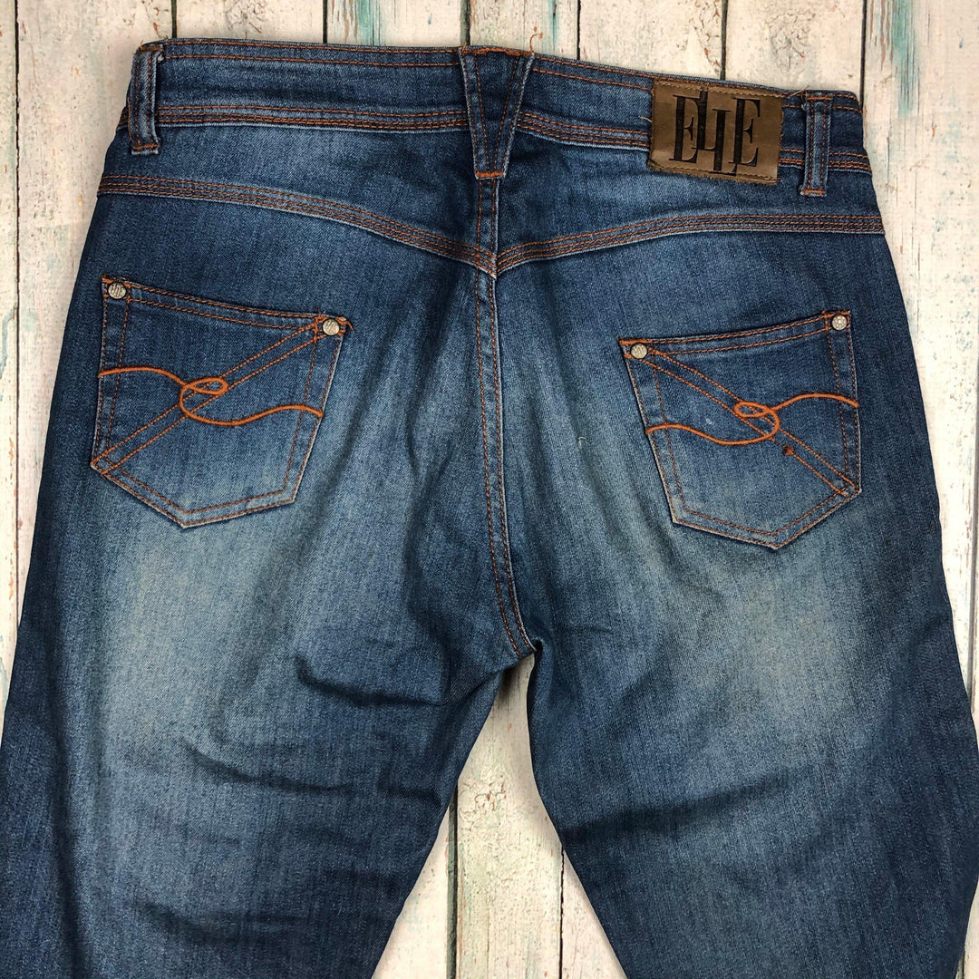 Elle Paris - Mid Rise Stretch Skinny Jeans Size- 27-Elle-Jean Pool