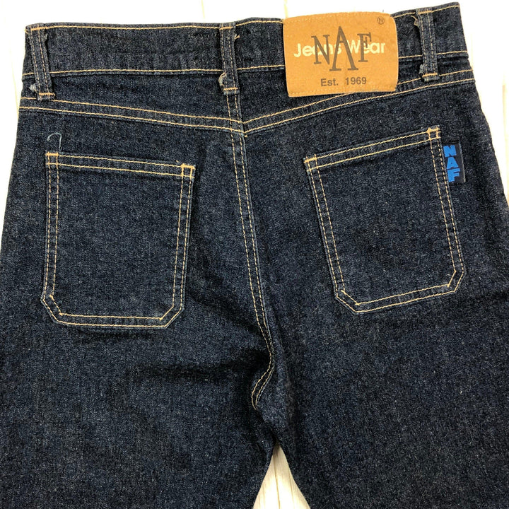 Australian Made Vintage 1980's NAF Stretch Hipsters- Size 8-Jean Pool