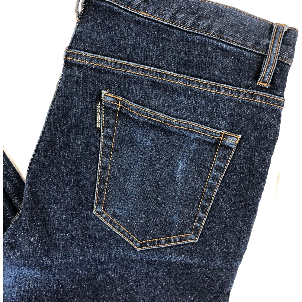 Jack London Men's Dark Wash Stretch Skinny Jeans - Size 32-Jean Pool