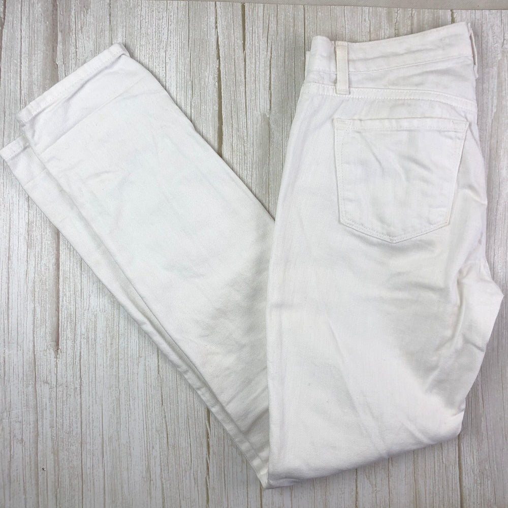 J Brand White Denim 'Jake' Slim Boy Fit Jeans- Size 24-Jean Pool