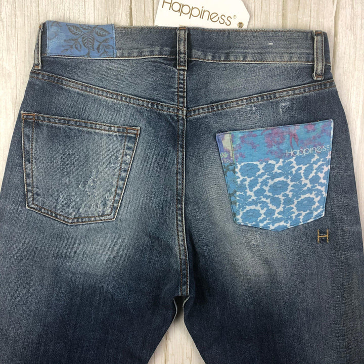 NWT- Italian Happiness 'Feliz' 90's fit Jeans RRP $300+ Size 27-Jean Pool