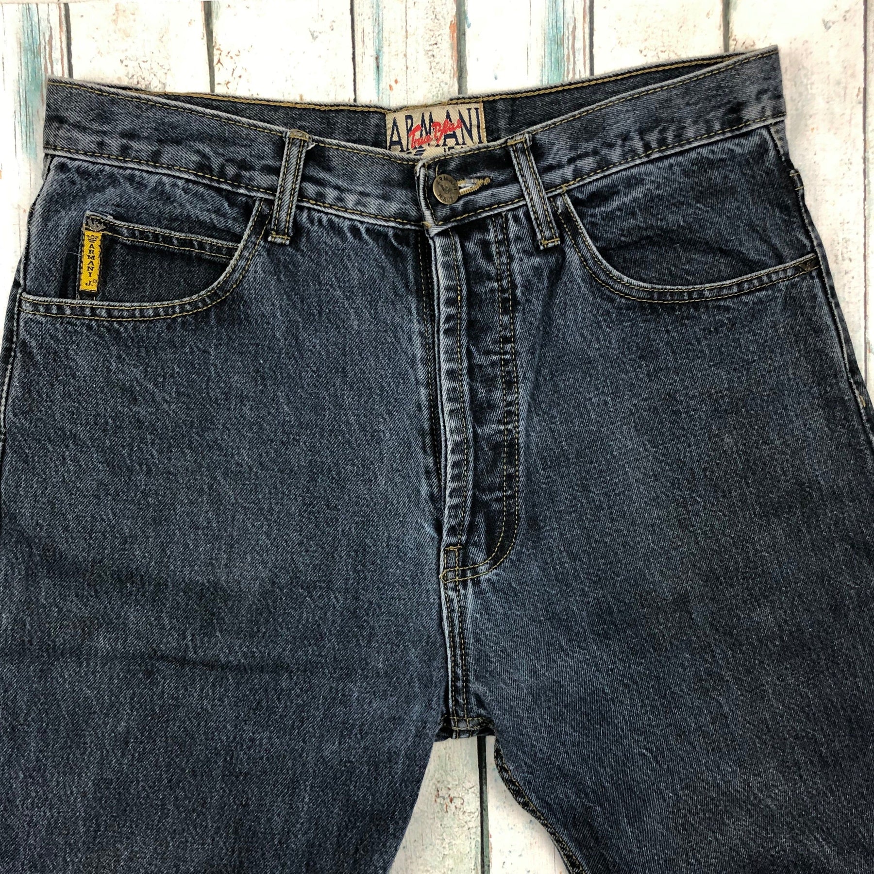 Armani Jeans Vintage Denim Jeans 80's-90's- Size 32 – Jean Pool