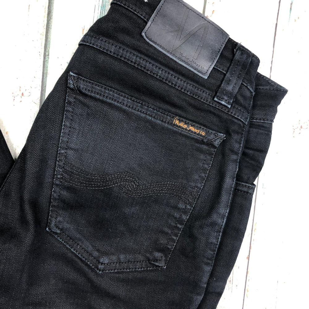 Nudie Jeans Co. 'Tight Long John' Black Jeans- Size 25/32-Jean Pool