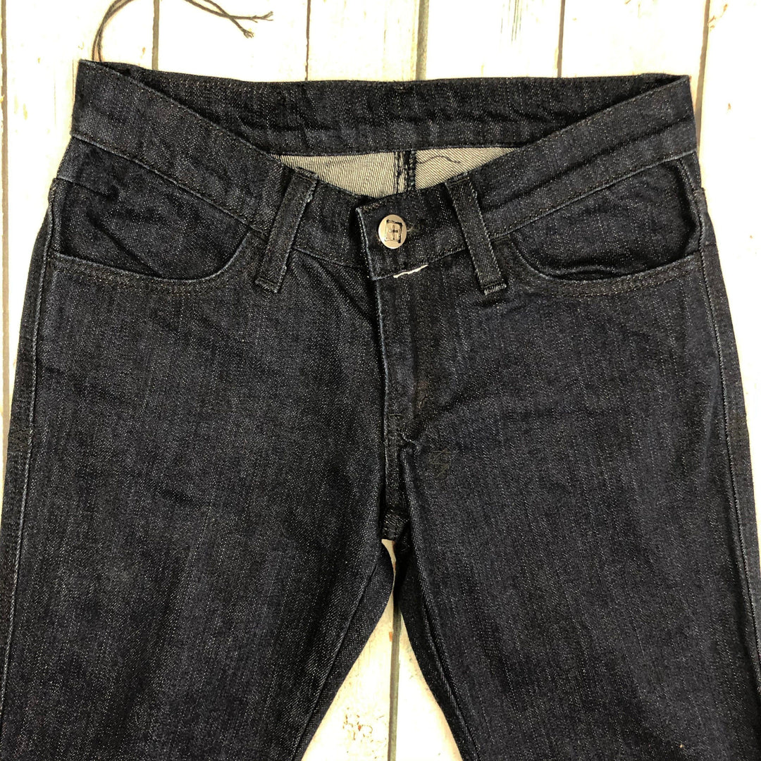 NEW -Tsubi Dark Wash Skinny Ankle Zip Jeans- Size 24-Jean Pool