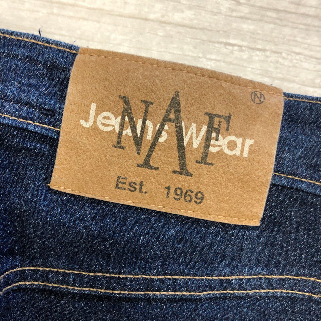 Australian Made Vintage 1980's NAF Stretch Capri Jeans- Size 10-Jean Pool