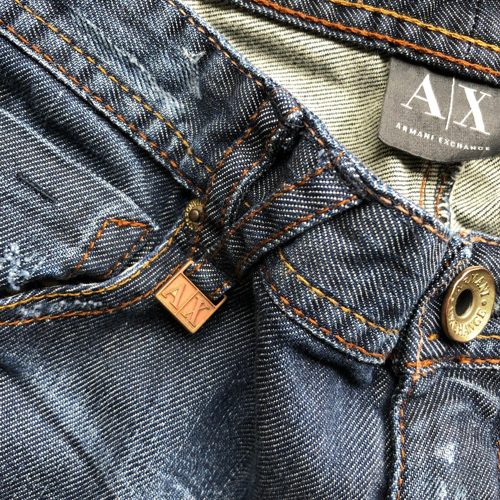 Armani Exchange Straight Skinny Jeans -Size 25-Jean Pool