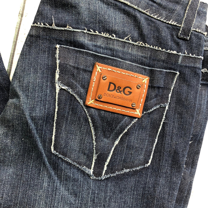 Dolce & Gabbana D&G Raw Seam 'Cute' Jeans - Size 28-Jean Pool