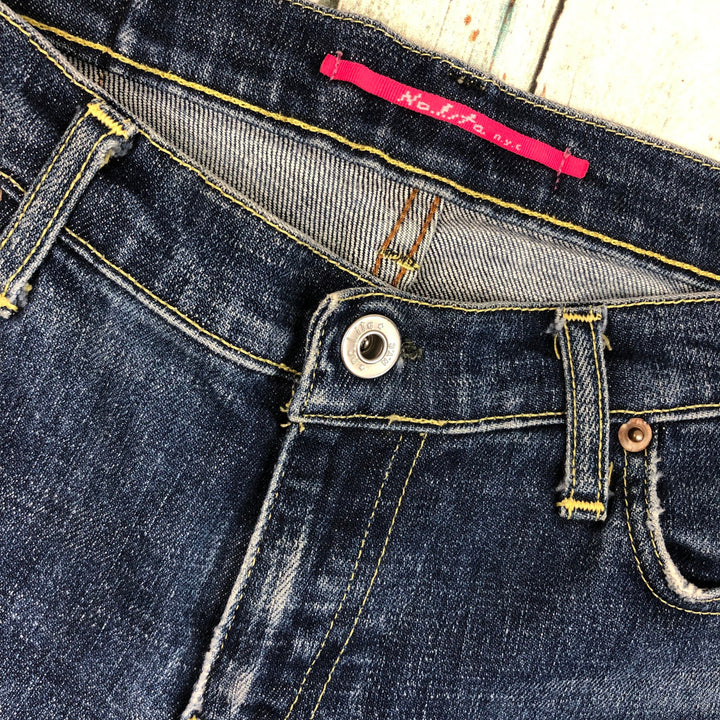 Nolita - Stunning Embellished Button Pocket Jeans -Size 26-Jean Pool