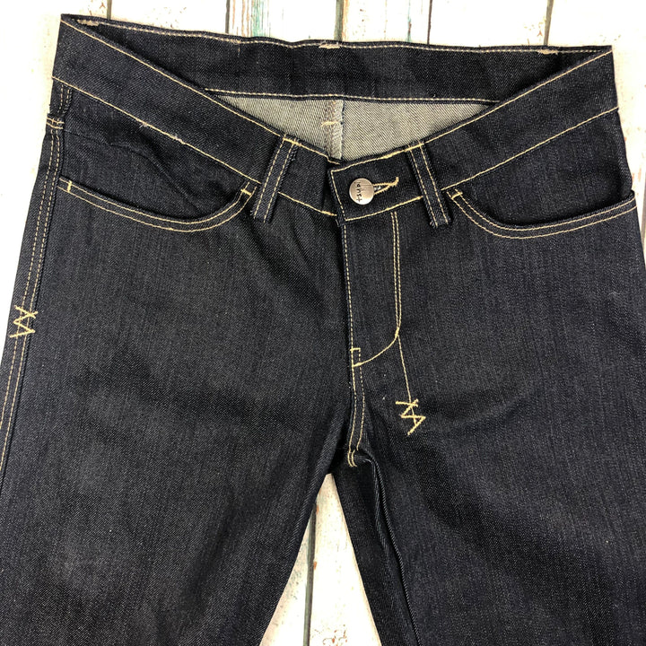 Tsubi Dark Wash Super Skinny Ankle Zip Jeans- Size 6-Jean Pool