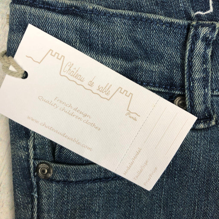 NWT - Chateau De Sable Skinny fit French Girls Jeans-Jean Pool