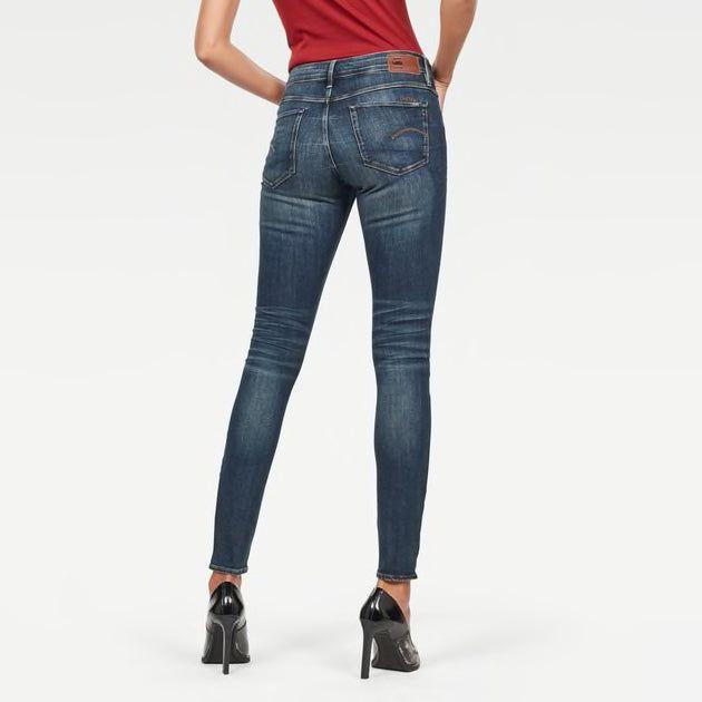 NWT- GStar RAW Womens '3301 Mid Skinny' Jeans -Size 28/30 - Jean Pool
