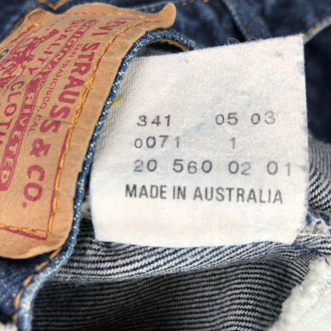 Vintage Aussie Made Levi 560 Jeans -Size 8 or 26"Short-Jean Pool