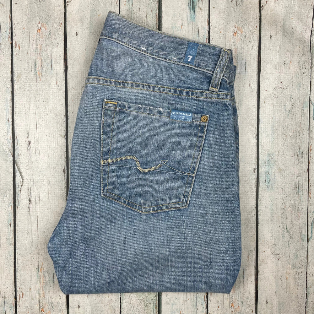 7 for all Mankind 'Josefina' Ladies Boyfriend Jeans Size- 24 or 6AU - Jean Pool