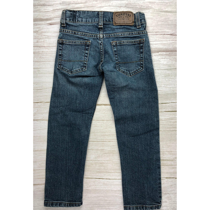 Levis Signature Classic Slim Straight Kids Jeans - Size 6Y - Jean Pool