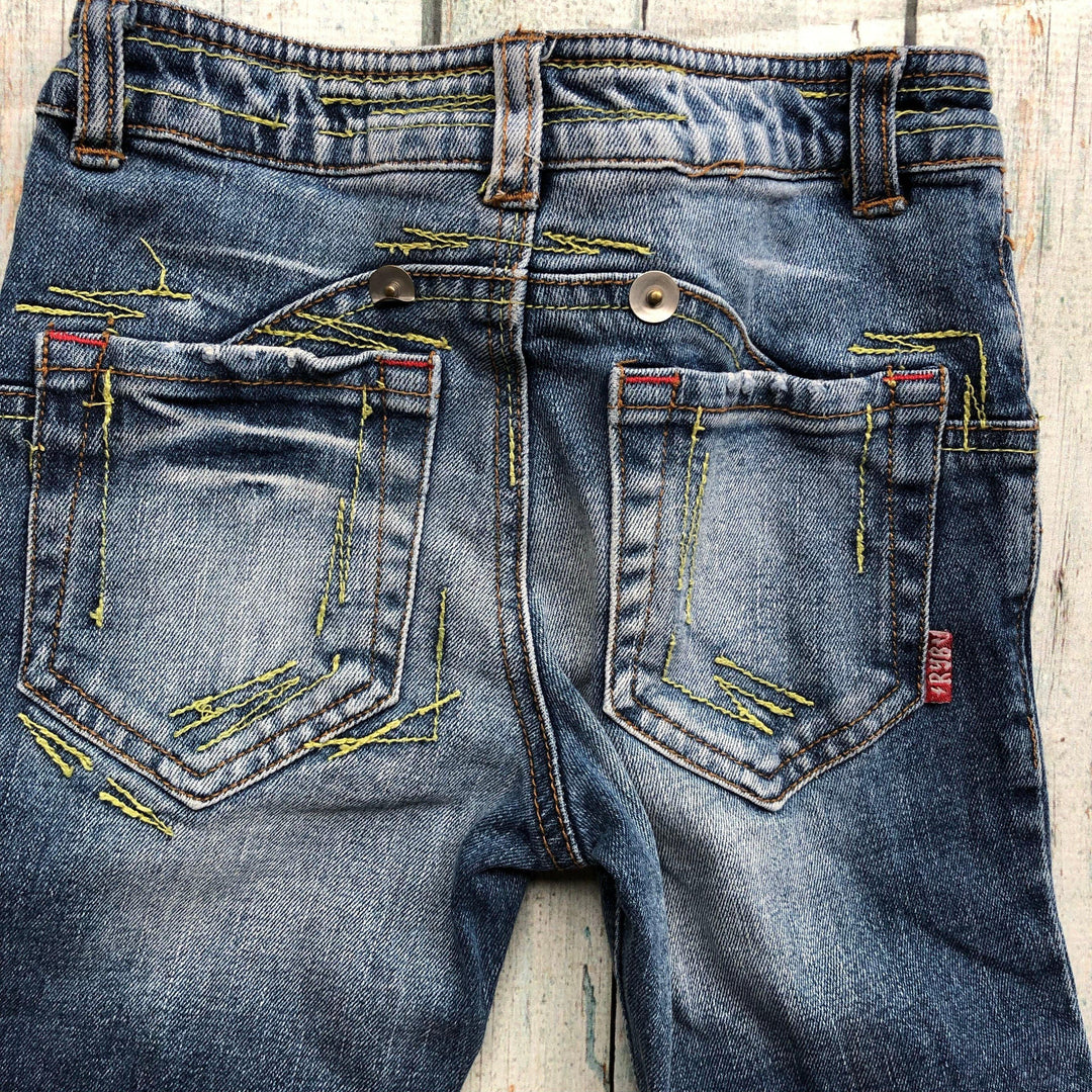 Rock your Baby distressed denim- Size 4-Jean Pool