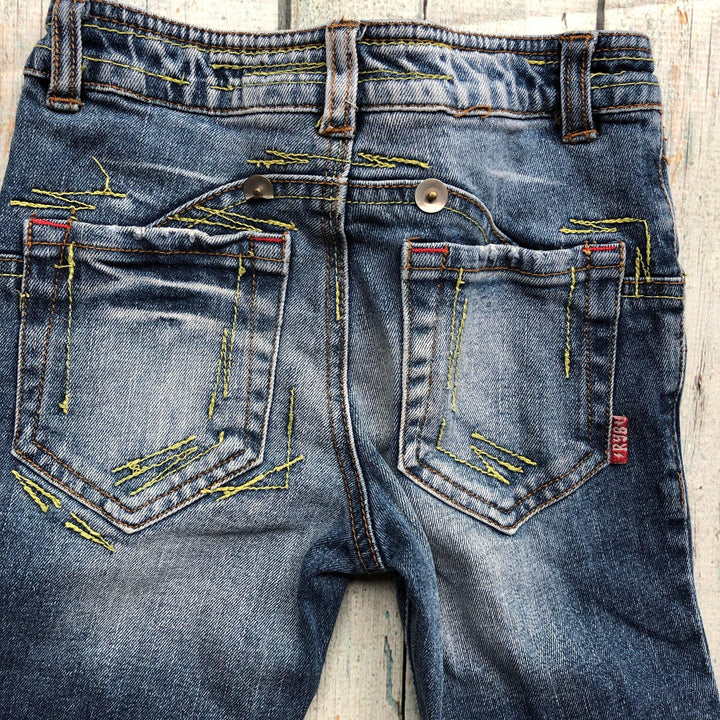 Rock your Baby distressed denim- Size 4-Jean Pool