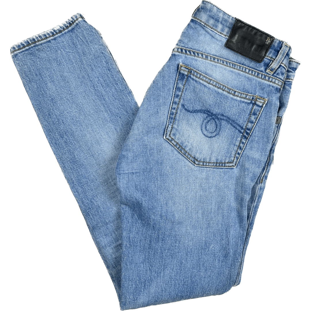 R13 Made in Italy Stretch 'Alison Skinny' Jeans- Size 27 - Jean Pool