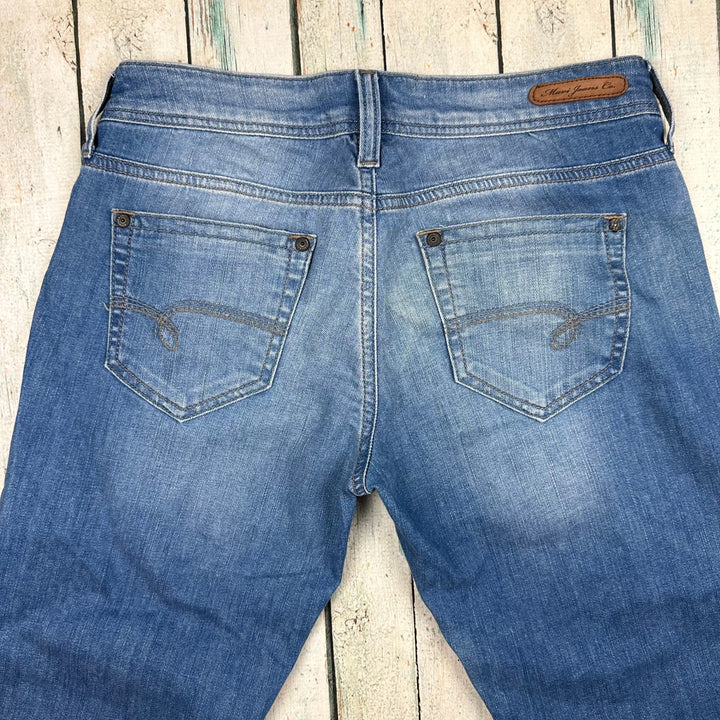 Mavi Jeans 'Alma' Cropped Turn up Jeans - Size 28 - Jean Pool