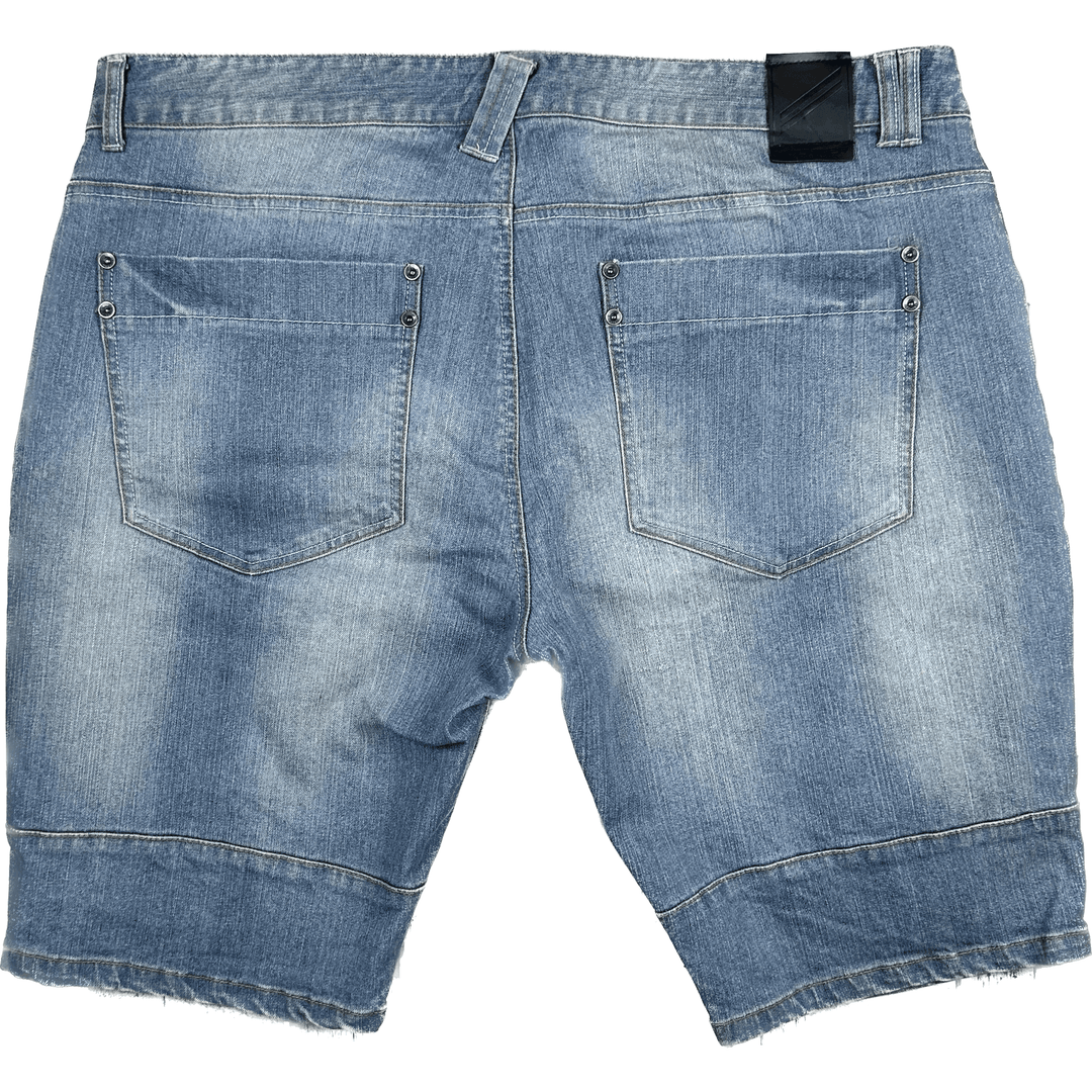 Daniel Hechter Mens Classic Denim Shorts Size 42 Jean Pool