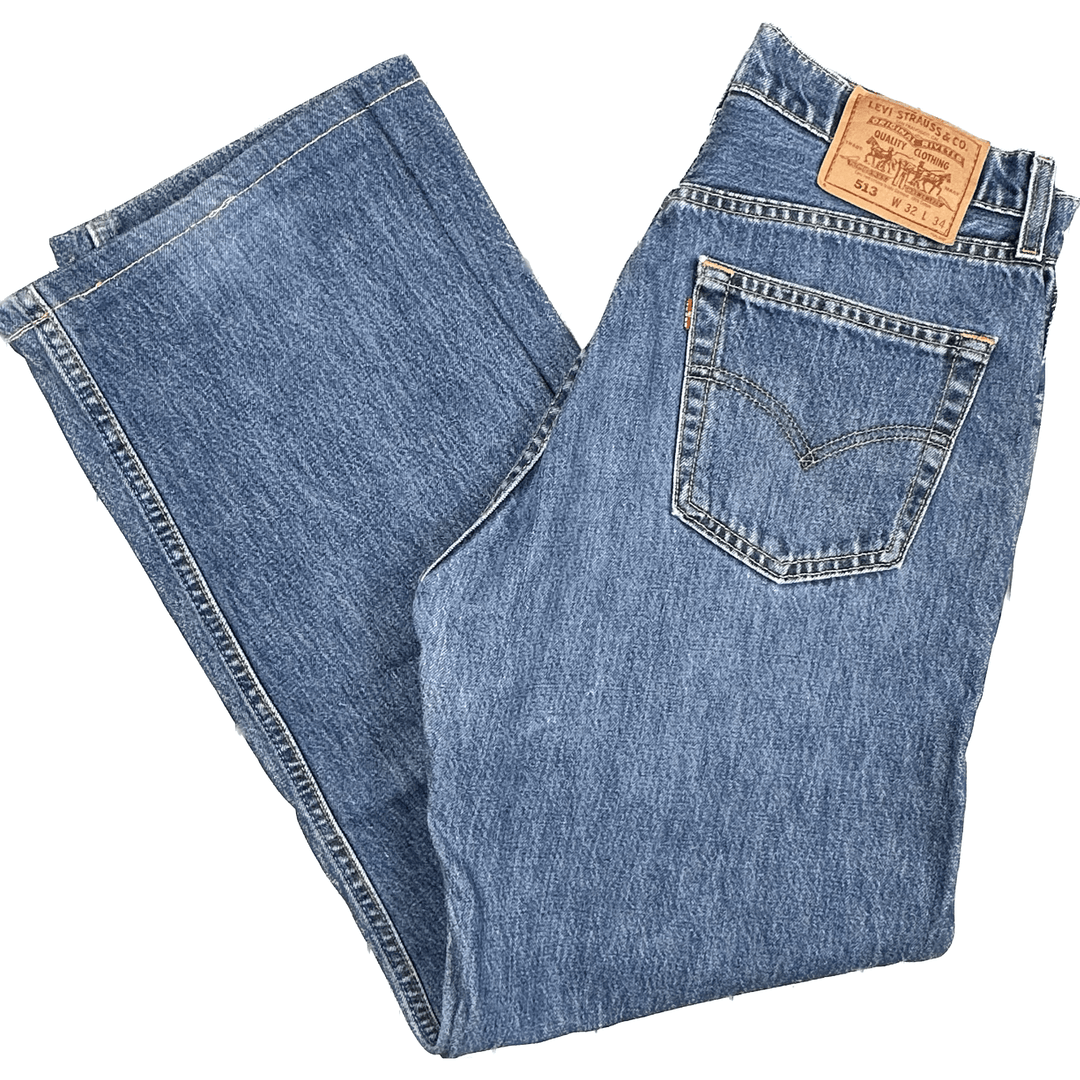 Levis Vintage Australian Made Levis 513 Classic Jeans - Size 32S - Jean Pool