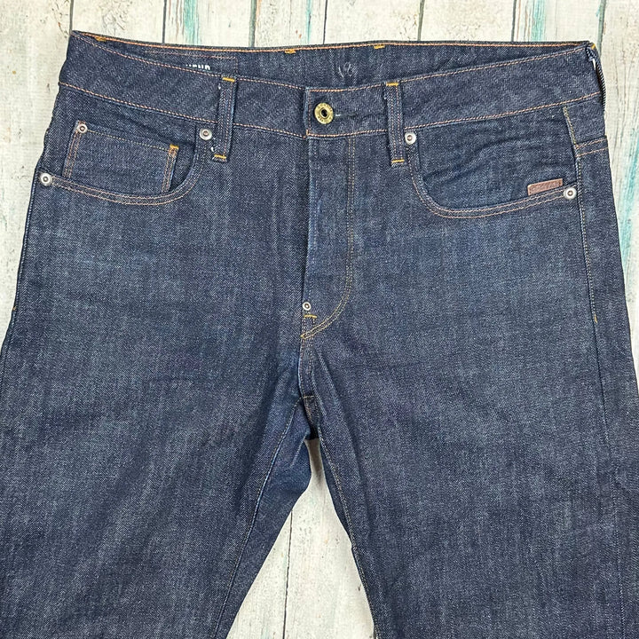 G Star 'Revend Straight' Raw Jeans -Size 32/32 - Jean Pool