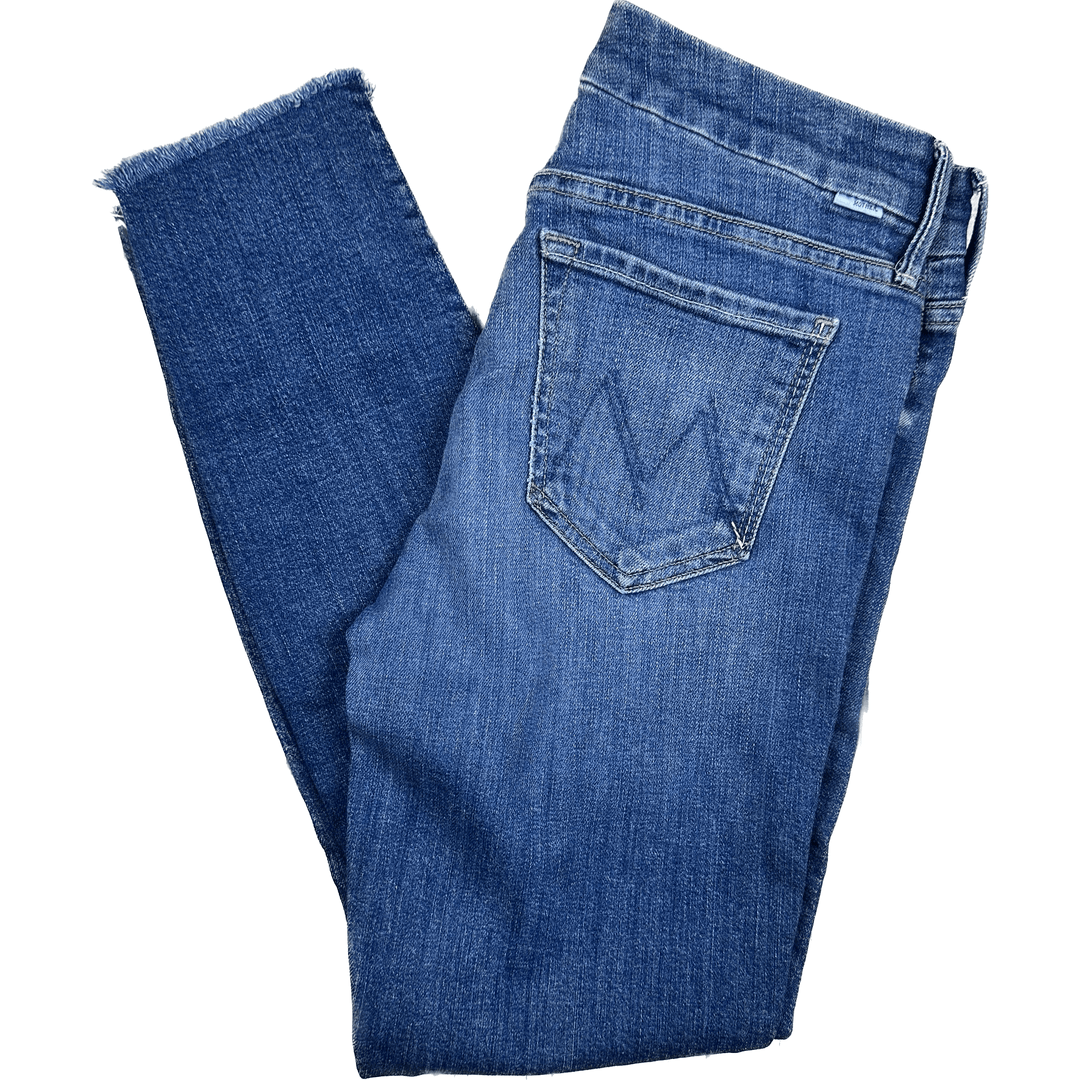 Mother 'The Looker Ankle Fray' Right of Passage Skinny Jeans - Size 27 - Jean Pool