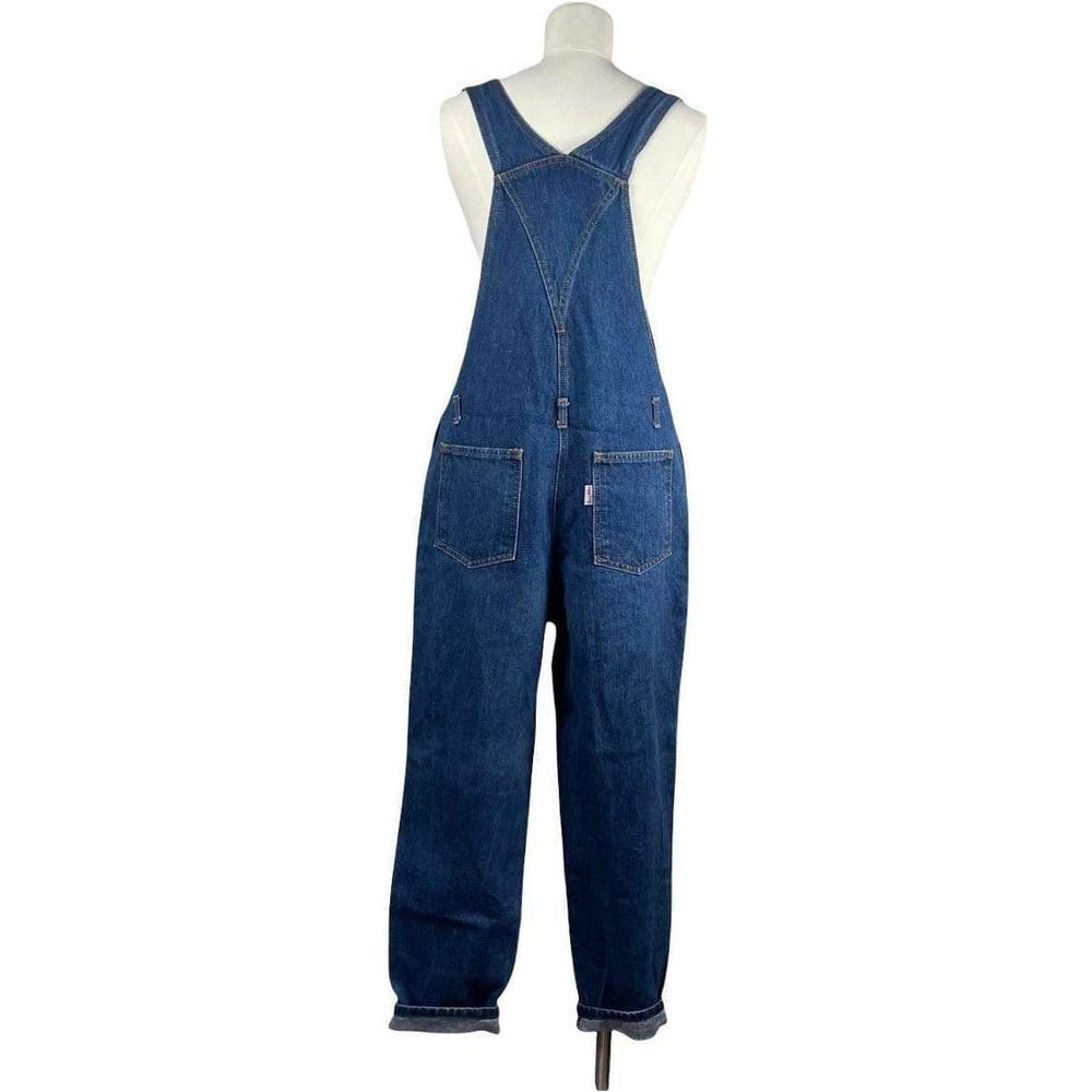 Vintage Blues Union Australian Made Bib & Brace Overalls -Size 10/12 - Jean Pool