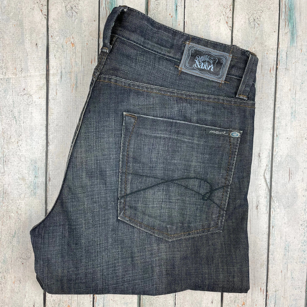 Mavi Denim Mens 'Hunter' Classic Jeans -Size 34 /34 - Jean Pool